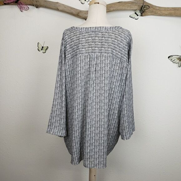 A.N.A a new approach black and white tunic - Picture 2 of 8